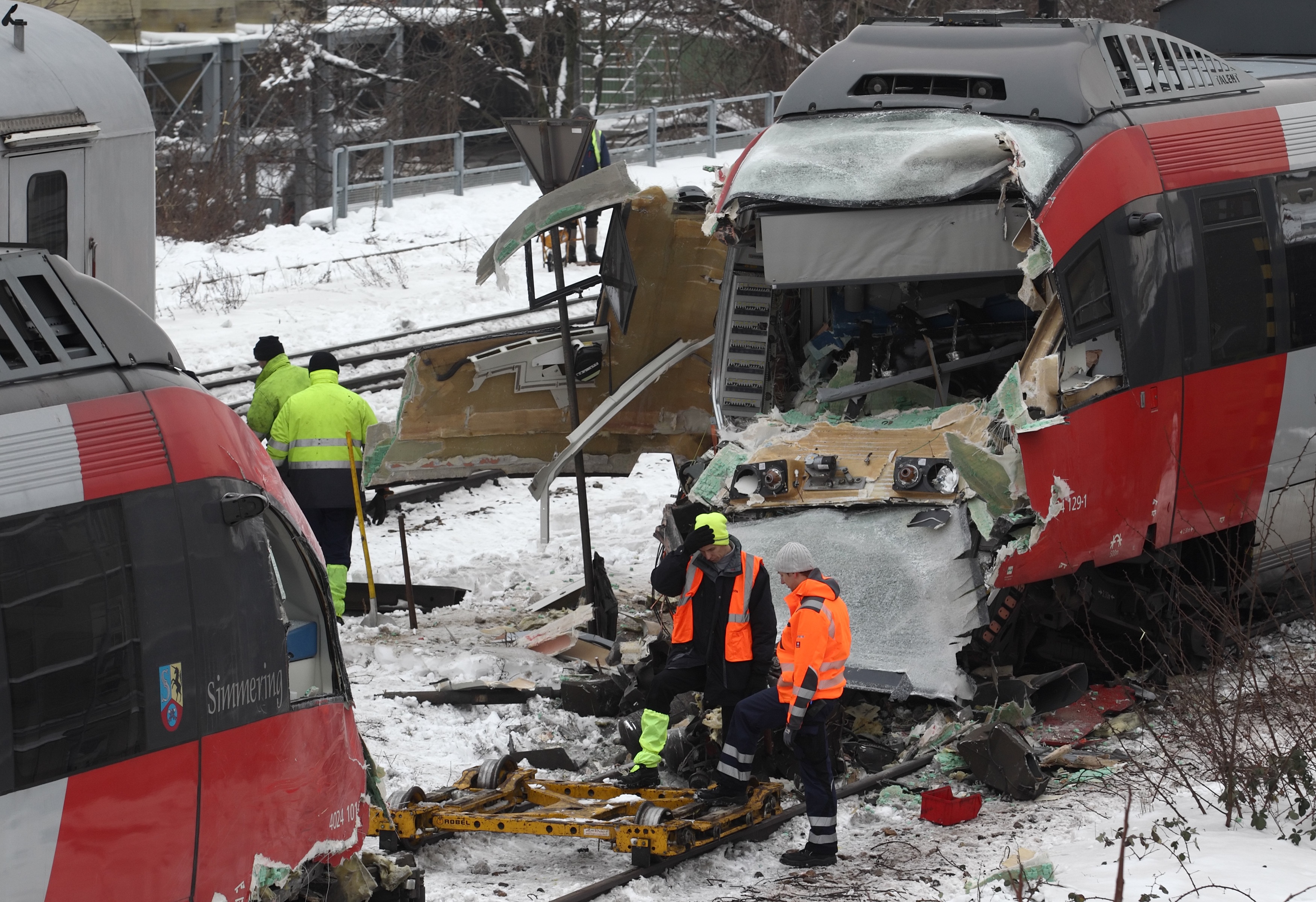 Trains Collide in Vienna, Austria Injuring 41 People Trending News