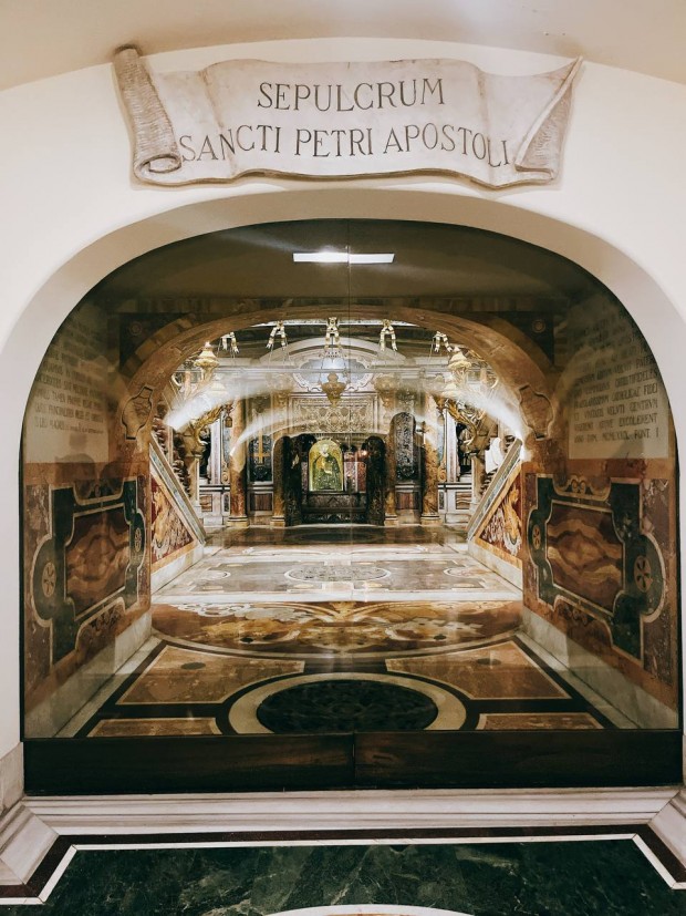 St. Peter's Tomb, St. Peter's Basilica, Vatican City