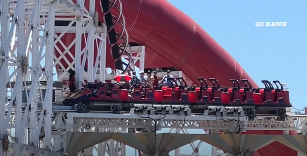 Disney California Adventure Park Roller Coaster Stops, Guests Stranded in Heat