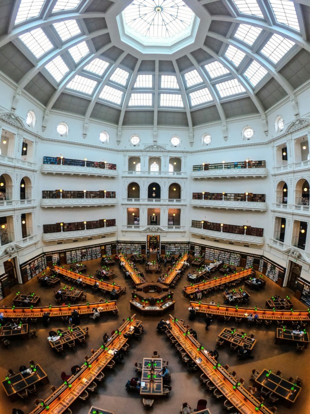 State Library Victoria, Melbourne, Australia 