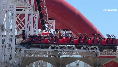 Disney California Adventure Park Roller Coaster Stops, Guests Stranded in Heat