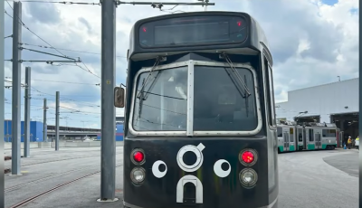 Boston Subway Adds Fun with Googly Eyes Figures on Trains