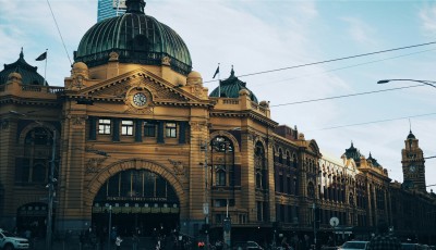 Flinders Street Railway Station, Melbourne, Australia 